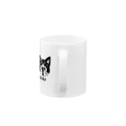 猫は正義のNYANTAandBOCHIO Mug :handle