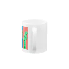 SAKURA スタイルの虹色　フェンダー  Mug :handle