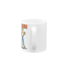 nidan-illustrationの"grill girls" Mug :handle