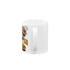 nidan-illustrationの"HUNGRY CLUB" Mug :handle