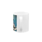 Drecome_Designのアフリカツメガエル Mug :handle