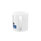 nidan-illustrationの“BLUE POWER” Mug :handle