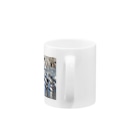 カワセミLOVEのオシドリの岩盤浴 Mug :handle