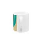 tabunの青の虹 Mug :handle