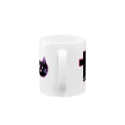 ゆずちちゃんの崇拝堕天使ねこマグカップ Mug :handle
