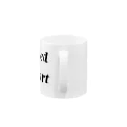 NaMEのClosedHeart ホワイト マグカップ Mug :handle