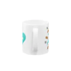 キヤバレー ちくわの裏面もかわいいちくわ柄マグカップ Mug :handle