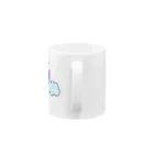 lemon16🍋れもんいろの空飛ぶ乗り物/青 Mug :handle