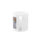 tomarionmamaの太陽と虹 Mug :handle