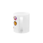 ak-miniのwake-up  -flower dot- Mug :handle