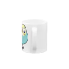 タカエリのセキセイインコ Mug :handle