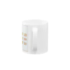 Mame's shopのfruit butter sand フチあり Mug :handle