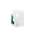 aiueoneko358のあじさい Mug :handle