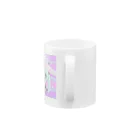 おやすみツインテールの遺影でいぇーい Mug :handle