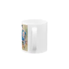 世界の絵画アートグッズの高畠華宵《口まね》 Mug :handle