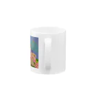 makiko-ekoyomiの傘紫陽花 Mug :handle