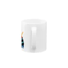 Arubondoの幾何学的な手 Mug :handle