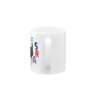 YOSSEY_GOODSのニャアスターズマグカップ Mug :handle