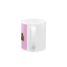 anapoのピンク版なネコ Mug :handle