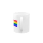 loveisloveの6色レインボー Mug :handle