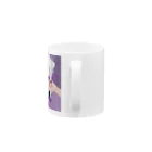 gypsyの【コハク】white Mug :handle