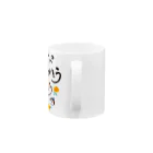 Yuu & Miiのパパありがとう(ねこの家族) Mug :handle