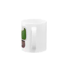 脂身通信Ｚのグリーンカレー Mug :handle