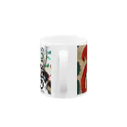 デザイナーズマグカップ ゲニウスストアの【GENius】 アートシューズ  Mug :handle