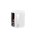 homofuturusのMidnight urban street Mug :handle