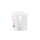 イラスト MONYAAT のML002 SMLTシャツのりんごすたぁ*輪切りのリンゴ Mug :handle