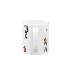 てら ねこグッズのワシさんマグカップ Mug :handle