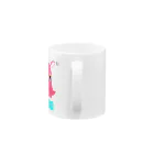 LalaHangeulの「僕はメンダコ」ハングルデザイン Mug :handle
