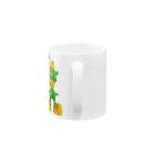 ACQUA_CUBO のウメフクラガエルタワー Mug :handle