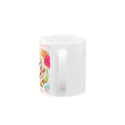 shocoraitの＊カラフルペイント＊ Mug :handle