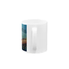 m-studioの浮世絵　広重の名所江戸百景 Mug :handle