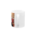 ムンムの暖炉ボーダーコリー2 Mug :handle