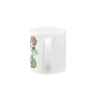 サブカルビジネスセンターの芙美川マーコ：女の子とわんこ Mug :handle