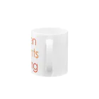 ecoecoecoのwhen Lights falling Mug :handle