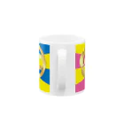 おけわんこの桶狭間の戦い柄おけわんこ Mug :handle