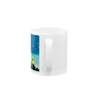 川野隆司の蒲公英-02 Mug :handle