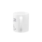 ぽのうさのI love winterうさ Mug :handle