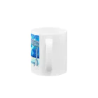 始発ちゃんの星の降る駅 Mug :handle