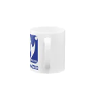 松村堂のtaste logo mag Tricolol Mug :handle