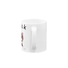 NIKORASU GOのユニークデザイン「WKTK」 Mug :handle