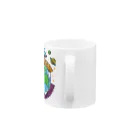 チンパンジーマートのHATE MUSHROOM Mug :handle