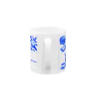 aosansyoのaosansyo10周年記念タイル画 Tiles connecting decade Mug :handle