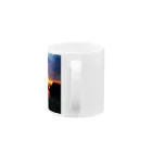 いかくんのsunset Mug :handle