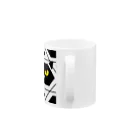 YUUUUKAの黒猫の穴 Mug :handle