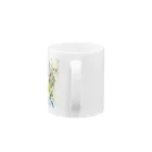 YP.madeのこども(1歳)の絵　黄青紫 Mug :handle