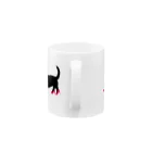 CHOSANAのハイヒールを履いた犬 Mug :handle